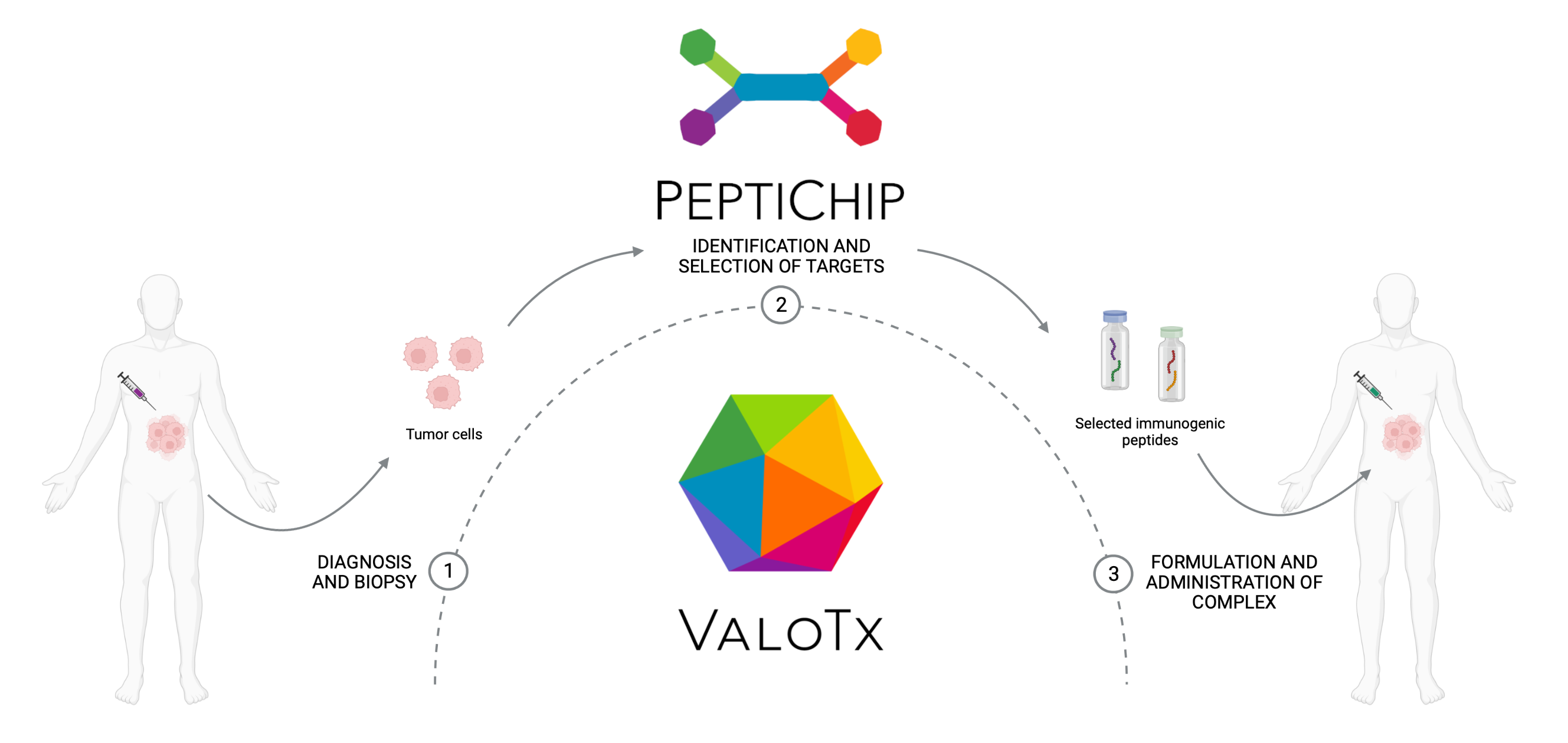 Personalised therapeutics development using PeptiCHIP
